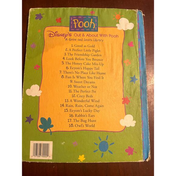 Pooh A Perfect Little Piglet Volume 2 Disney's Out & About with Pooh Book - Picture 7 of 7